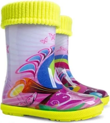 Obrázek produktu pro Gumáky / holínky Demar Hawai Lux Exclusive Hipie s vyjímatelnou teplou vložkou 34/35