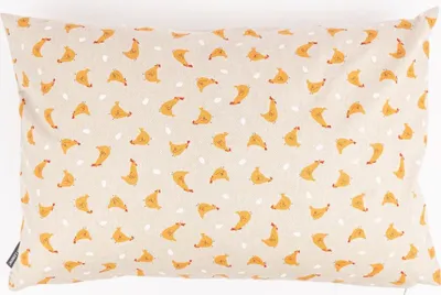 Produktbild von Kissenhülle Little Happy Chicken natur div. Größen von SCHÖNER LEBEN Größe 60x80cm (HxB) 60x80cm (HxB) Größe