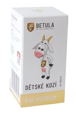 Immagine prodotto di Betula, colostro di capra (colostro), 125 mg, 120 capsule