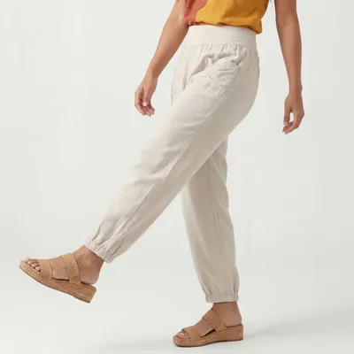 Produktbild von Leinenhose OriginalYou luftige Sommerhose Gummizug 38 - 54 für Damen Schlupfhose