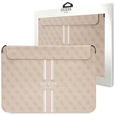 Produktbild von Guess, Magnetische Hülle für 16-Zoll-Computer Bedruckt 4G Modell Stripe, Rosa