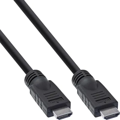 Immagine prodotto di Cavo InLine® HDMI, HDMI High Speed, maschio/maschio, nero, 15 m