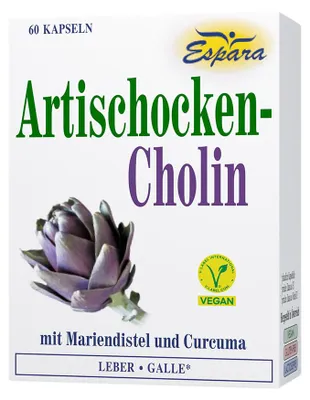 Obrázek produktu pro Espara, kapsle s extraktem z artyčoku a cholinem, 60 kusů