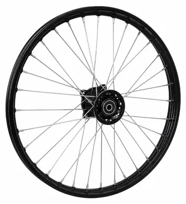 Produktbild von Dirtbike Stahlfelge Pitbike Rad Ersatzfelge 1,6 x 17 Zoll vorne 12 mm Achse