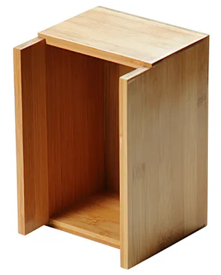 Produktbild von KESPER 70854 Serviettenspender-Besteckkasten ausem Bambus / Besteckhalter / Box