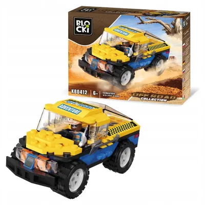 Produktbild von Blocki Offroad Collection Bausteine Wüsten-Rallye 88 Teile