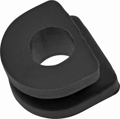 Image de Alésage avec trou, caoutchouc, noir - Simson S51, KR51/2 Schwalbe, SR50, S53, S70, S83, SR80