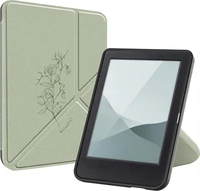 Immagine prodotto di imoshion Design Copertina pieghevole per Kobo Clara Colour / Kobo Clara BW - Verde floreale