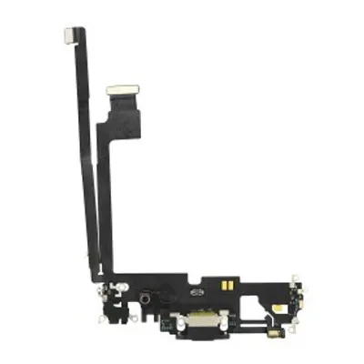 Produktbild von OEM Ladebuchse USB Dock Connector Microfon Flex Grau für iPhone 12 Pro Max  & Werkzeug