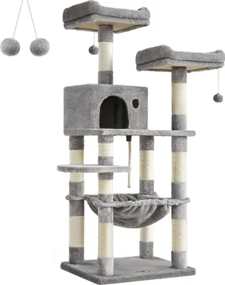 Immagine prodotto di Artenat Albero per gatti Micka, 143 cm, grigio
