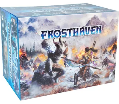 Imagen del producto de Asmodee Gloomhaven – Frosthaven | Versión francesa | CEPHALOFAIR Games | A partir de 14 años | 1-4 jugadores | 60-120 minutos | Juego cooperativo