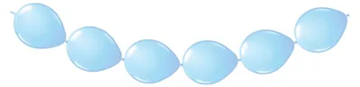 Immagine prodotto di Palloncini a bottone azzurri, 8..