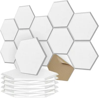 Produktbild von Famanu Akustikplatten Schallabsorbierende Platten mit hoher Dichte - 12 Stück