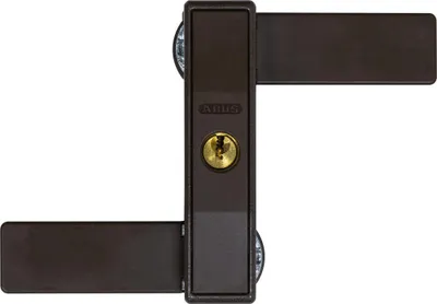 Produktbild von ABUS Fenster-Zusatzsicherung 2530 gl., AL0125, Fensterschloss, Braun