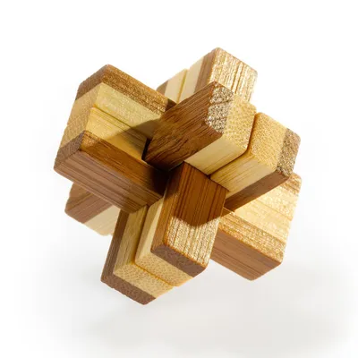 Image de 3D Bamboo Breinpuzzel Knotty ***