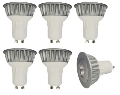 Produktbild von 6x LED Reflektor Glühlampe GU10 6W 6 Watt ersetzt 60 Watt 380 Lumen 5500 K