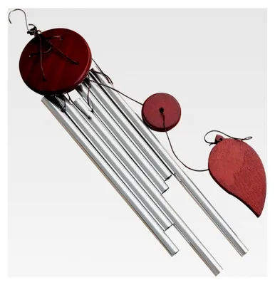 Produktbild von Metall-Windspiele aus hochwertigem Material für Garten oder Terrasse – einfache Handhabung und angenehmer Klang