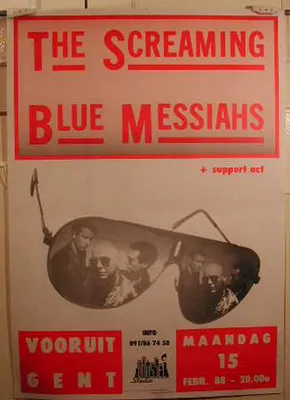 Immagine prodotto di The Screaming Blue Messiahs - Locandina - 61x86 cm