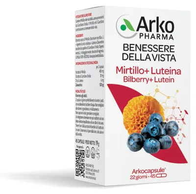 Immagine prodotto di Arko Capsule Mirtillo+Luteina 45 Capsule