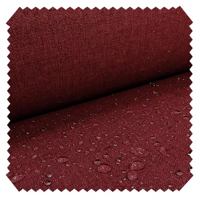 Produktbild von novely® ILLINOIS B04 Outdoor-Stoff Olefin UV++ Polsterstoff Möbelstoff | Meterware | 1lfm - Farbe: 04 Dunkelrot