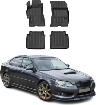 Produktbild von 2003-2009 Subaru Legacy Fußmatten TPE Schwarz 4 tlg