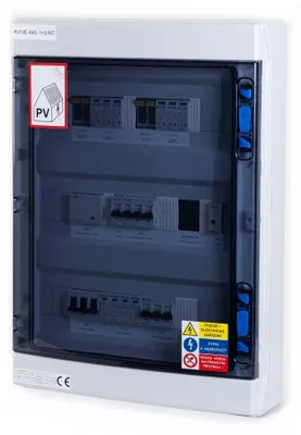 Produktbild von Solarmi DCAC40 Verteilerkasten für Photovoltaik, AC+DC
