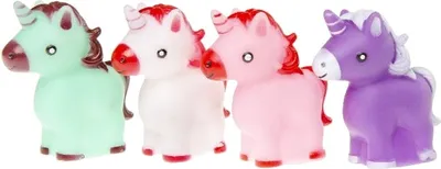 Image de Licorne en sachet 4 pièces Couleurs mélangées au hasard