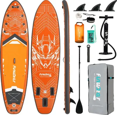Immagine prodotto di Tavola da SUP - Tavola da stand up paddle gonfiabile - 350×90×15 cm - PVC - Set completo con accessori - Per adulti - Modello SUPFW50A