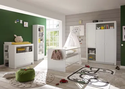 Produktbild von Paula Babyzimmer Komplettset Set Weiß