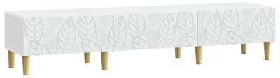 Produktbild von TV-Schränk 147 x 34,5 x 30 cm Weiß Holzwerkstoff