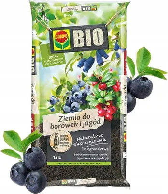 Obrázok produktu pre Zemný substrát pre čučoriedky a borievky 15l účinný