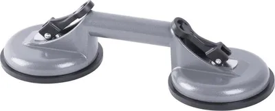 Produktbild von Glashalter Strend Pro CUP-785, mit Saugnapf, 2-fach, Aluminium