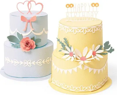 Zdjęcie produktu dla Wykrojnik Sizzix Thinlits - Cake Pop-Up tort