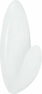 Image de Crochet Serviette Command Blanc Fixation Adhésive Sans Perçage, Capacité 2.2 Kg - Command