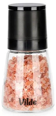Obrázek produktu pro Skleněný mlýnek na pepř a sůl, 13,5 cm, keramický mechanismus