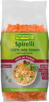 Immagine prodotto di Spirelli di lenticchie rosse 300g