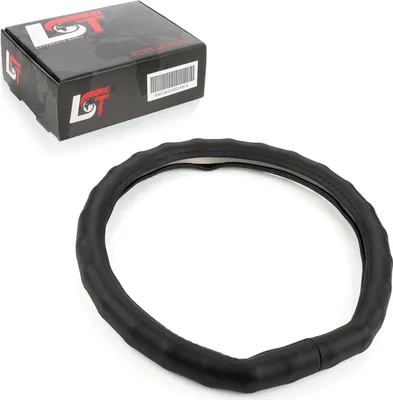 Produktbild von Lenkradbezug Ø 38x9 cm Schwarz für ALFA ROMEO für FIAT für SUBARU für TOYOTA