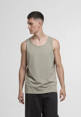 Immagine prodotto di Urban Classics Jersey Uomo - Canotta 2 pezzi paleolive+bianco - XXL