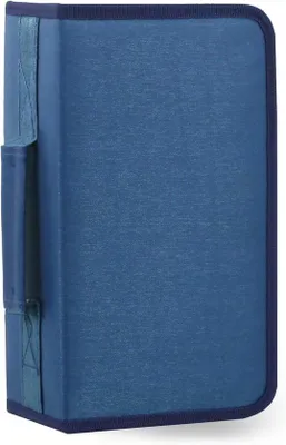 Produktbild von CD/DVD-Halter - 128 Kapazität Tragbarer Organizer für Zuhause und Reisen
