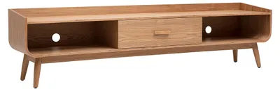 Produktbild von Miliboo - Skandinavisches TV-Möbel aus hellem Holz, Esche, L200 cm HALLEN