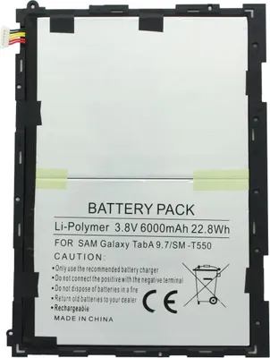 Produktbild von Akku passend für den Samsung Galaxy Tab A 9.7 Akku SM-P550, SM-T550, EB-BT550ABE