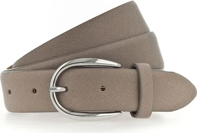 Immagine prodotto di Vanzetti Pelle cintura Classics 30mm Cambered Leather Belt W95 Taupe grigio