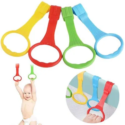 Produktbild von Kinderbettstangen 4 Stück Stangen für Babys für Beinübungen in Reisebetten