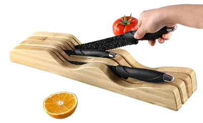 Produktbild von Holz-Messerblock für 7 Messer