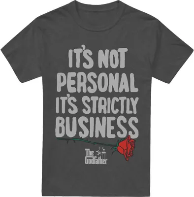 Produktbild von The Godfather - "Strictly Business" T-Shirt für Herren/Damen Uni TV15296 (L) (Holzkohle)