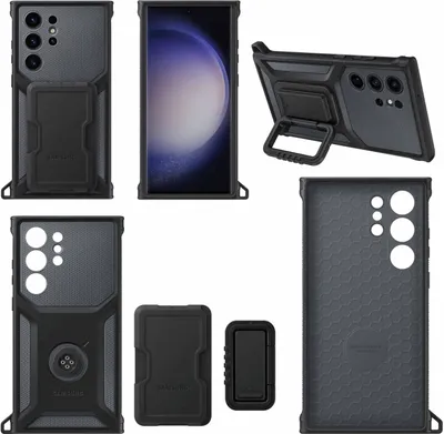 Produktbild von Samsung Rugged Gadget Case für Galaxy S23 Ultra, Titan