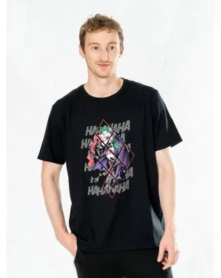 Produktbild von DC Comics T-Shirt Harley Quinn Joker Diamond Größe XL