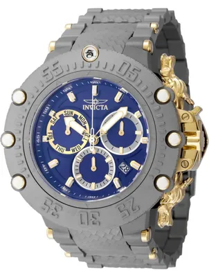 Obrázok produktu pre Invicta Subaqua 48193 Pánske Hodinky - Quartz Hnací Mechanizmus - Nerezová Oceľ s Modrým Ciferníkom - 52 mm
