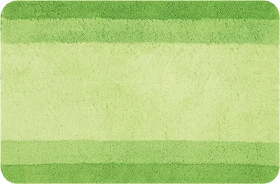 Produktbild von spirella Badematte | kuscheliger Hochflor | Rutschfester Badvorleger | viele Größen | waschbar 40° | 90x60 cm | Grün