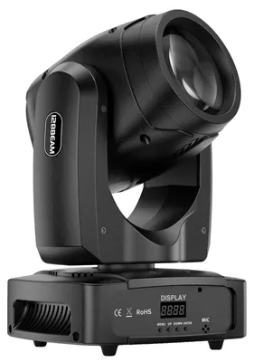 Immagine prodotto di Lampada orientabile, controllo DMX, elevata luminosità, nera, spina UE